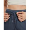 imageODODOS Womens Athletic Shorts 35 High Waisted Lightweight Ripstop Quick Dry Workout Running Casual Shorts with PocketsDeep Navy