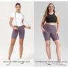 imageODODOS Womens Tummy Control Biker Shorts 20 with Pockets High Waist Athletic Workout Yoga Shorts35 5quot 8quot  10quot InseamAsh Violet