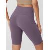 imageODODOS Womens Tummy Control Biker Shorts 20 with Pockets High Waist Athletic Workout Yoga Shorts35 5quot 8quot  10quot InseamAsh Violet
