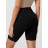 imageODODOS Womens Tummy Control Biker Shorts 20 with Pockets High Waist Athletic Workout Yoga Shorts35 5quot 8quot  10quot InseamBlack