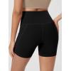imageODODOS Womens Tummy Control Biker Shorts 20 with Pockets High Waist Athletic Workout Yoga Shorts35 5quot 8quot  10quot InseamBlack