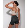 imageODODOS Womens Tummy Control Biker Shorts 20 with Pockets High Waist Athletic Workout Yoga Shorts35 5quot 8quot  10quot InseamBlack Dot