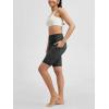 imageODODOS Womens Tummy Control Biker Shorts 20 with Pockets High Waist Athletic Workout Yoga Shorts35 5quot 8quot  10quot InseamBlack Dot