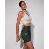 imageODODOS Womens Tummy Control Biker Shorts 20 with Pockets High Waist Athletic Workout Yoga Shorts35 5quot 8quot  10quot InseamBlack Dot