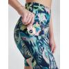 imageODODOS Womens Tummy Control Biker Shorts 20 with Pockets High Waist Athletic Workout Yoga Shorts35 5quot 8quot  10quot InseamBlurred Tropical