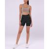 imageODODOS Womens Tummy Control Biker Shorts 20 with Pockets High Waist Athletic Workout Yoga Shorts35 5quot 8quot  10quot InseamCamo Dark Gray
