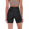 imageODODOS Womens Tummy Control Biker Shorts 20 with Pockets High Waist Athletic Workout Yoga Shorts35 5quot 8quot  10quot InseamCamo Dark Gray