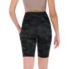 imageODODOS Womens Tummy Control Biker Shorts 20 with Pockets High Waist Athletic Workout Yoga Shorts35 5quot 8quot  10quot InseamCamo Dark Gray