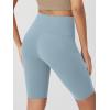 imageODODOS Womens Tummy Control Biker Shorts 20 with Pockets High Waist Athletic Workout Yoga Shorts35 5quot 8quot  10quot InseamChambray
