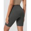 imageODODOS Womens Tummy Control Biker Shorts 20 with Pockets High Waist Athletic Workout Yoga Shorts35 5quot 8quot  10quot InseamCharcoal