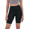 imageODODOS Womens Tummy Control Biker Shorts 20 with Pockets High Waist Athletic Workout Yoga Shorts35 5quot 8quot  10quot InseamCharcoal Leopard