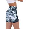 imageODODOS Womens Tummy Control Biker Shorts 20 with Pockets High Waist Athletic Workout Yoga Shorts35 5quot 8quot  10quot InseamCrosstalk Navy