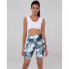 imageODODOS Womens Tummy Control Biker Shorts 20 with Pockets High Waist Athletic Workout Yoga Shorts35 5quot 8quot  10quot InseamCrosstalk Navy