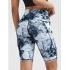 imageODODOS Womens Tummy Control Biker Shorts 20 with Pockets High Waist Athletic Workout Yoga Shorts35 5quot 8quot  10quot InseamCrosstalk Navy