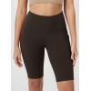 imageODODOS Womens Tummy Control Biker Shorts 20 with Pockets High Waist Athletic Workout Yoga Shorts35 5quot 8quot  10quot InseamDark Brown
