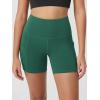 imageODODOS Womens Tummy Control Biker Shorts 20 with Pockets High Waist Athletic Workout Yoga Shorts35 5quot 8quot  10quot InseamDark Green