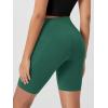 imageODODOS Womens Tummy Control Biker Shorts 20 with Pockets High Waist Athletic Workout Yoga Shorts35 5quot 8quot  10quot InseamDark Green