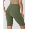 imageODODOS Womens Tummy Control Biker Shorts 20 with Pockets High Waist Athletic Workout Yoga Shorts35 5quot 8quot  10quot InseamDark Olive