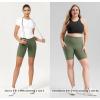imageODODOS Womens Tummy Control Biker Shorts 20 with Pockets High Waist Athletic Workout Yoga Shorts35 5quot 8quot  10quot InseamDark Olive