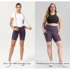 imageODODOS Womens Tummy Control Biker Shorts 20 with Pockets High Waist Athletic Workout Yoga Shorts35 5quot 8quot  10quot InseamDark Purple