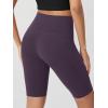imageODODOS Womens Tummy Control Biker Shorts 20 with Pockets High Waist Athletic Workout Yoga Shorts35 5quot 8quot  10quot InseamDark Purple