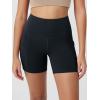 imageODODOS Womens Tummy Control Biker Shorts 20 with Pockets High Waist Athletic Workout Yoga Shorts35 5quot 8quot  10quot InseamDeep Navy