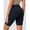 imageODODOS Womens Tummy Control Biker Shorts 20 with Pockets High Waist Athletic Workout Yoga Shorts35 5quot 8quot  10quot InseamDeep Navy