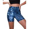 imageODODOS Womens Tummy Control Biker Shorts 20 with Pockets High Waist Athletic Workout Yoga Shorts35 5quot 8quot  10quot InseamIndigo