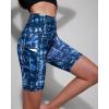 imageODODOS Womens Tummy Control Biker Shorts 20 with Pockets High Waist Athletic Workout Yoga Shorts35 5quot 8quot  10quot InseamIndigo