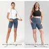 imageODODOS Womens Tummy Control Biker Shorts 20 with Pockets High Waist Athletic Workout Yoga Shorts35 5quot 8quot  10quot InseamInk Blue