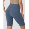 imageODODOS Womens Tummy Control Biker Shorts 20 with Pockets High Waist Athletic Workout Yoga Shorts35 5quot 8quot  10quot InseamInk Blue