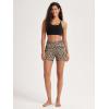 imageODODOS Womens Tummy Control Biker Shorts 20 with Pockets High Waist Athletic Workout Yoga Shorts35 5quot 8quot  10quot InseamLeopard
