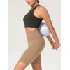 imageODODOS Womens Tummy Control Biker Shorts 20 with Pockets High Waist Athletic Workout Yoga Shorts35 5quot 8quot  10quot InseamLight Brown
