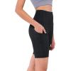 imageODODOS Womens Tummy Control Biker Shorts 20 with Pockets High Waist Athletic Workout Yoga Shorts35 5quot 8quot  10quot InseamNight Rain