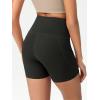 imageODODOS Womens Tummy Control Biker Shorts 20 with Pockets High Waist Athletic Workout Yoga Shorts35 5quot 8quot  10quot InseamOnyx Black Grey