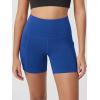 imageODODOS Womens Tummy Control Biker Shorts 20 with Pockets High Waist Athletic Workout Yoga Shorts35 5quot 8quot  10quot InseamRoyal Blue