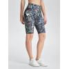 imageODODOS Womens Tummy Control Biker Shorts 20 with Pockets High Waist Athletic Workout Yoga Shorts35 5quot 8quot  10quot InseamScratch Marks