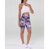 imageODODOS Womens Tummy Control Biker Shorts 20 with Pockets High Waist Athletic Workout Yoga Shorts35 5quot 8quot  10quot InseamSketched Chevron