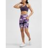 imageODODOS Womens Tummy Control Biker Shorts 20 with Pockets High Waist Athletic Workout Yoga Shorts35 5quot 8quot  10quot InseamSketched Chevron