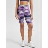 imageODODOS Womens Tummy Control Biker Shorts 20 with Pockets High Waist Athletic Workout Yoga Shorts35 5quot 8quot  10quot InseamSketched Chevron