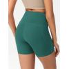 imageODODOS Womens Tummy Control Biker Shorts 20 with Pockets High Waist Athletic Workout Yoga Shorts35 5quot 8quot  10quot InseamStorm Teal