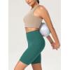 imageODODOS Womens Tummy Control Biker Shorts 20 with Pockets High Waist Athletic Workout Yoga Shorts35 5quot 8quot  10quot InseamStorm Teal