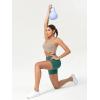 imageODODOS Womens Tummy Control Biker Shorts 20 with Pockets High Waist Athletic Workout Yoga Shorts35 5quot 8quot  10quot InseamStorm Teal