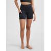 imageODODOS Womens Tummy Control Biker Shorts 20 with Pockets High Waist Athletic Workout Yoga Shorts35 5quot 8quot  10quot InseamTie Dye Smoke Ink