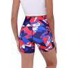 imageODODOS Womens Tummy Control Biker Shorts 20 with Pockets High Waist Athletic Workout Yoga Shorts35 5quot 8quot  10quot InseamTri Angle