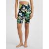 imageODODOS Womens Tummy Control Biker Shorts 20 with Pockets High Waist Athletic Workout Yoga Shorts35 5quot 8quot  10quot InseamTropical Flower
