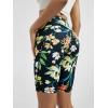imageODODOS Womens Tummy Control Biker Shorts 20 with Pockets High Waist Athletic Workout Yoga Shorts35 5quot 8quot  10quot InseamTropical Flower
