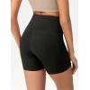 imageODODOS Womens Tummy Control Biker Shorts 20 with Pockets High Waist Athletic Workout Yoga Shorts35 5quot 8quot  10quot InseamWave Black