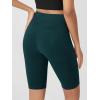 imageODODOS Womens Tummy Control Biker Shorts 20 with Pockets High Waist Athletic Workout Yoga Shorts35 5quot 8quot  10quot InseamWave Forest Teal