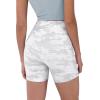 imageODODOS Womens Tummy Control Biker Shorts 20 with Pockets High Waist Athletic Workout Yoga Shorts35 5quot 8quot  10quot InseamWhite Camo